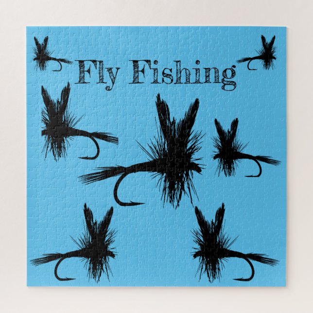 Fly Fishing Fly Thunder_Cove Jigsaw Puzzle (Vertical)