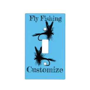 Fly Fishing Fly Thunder_Cove Light Switch Cover