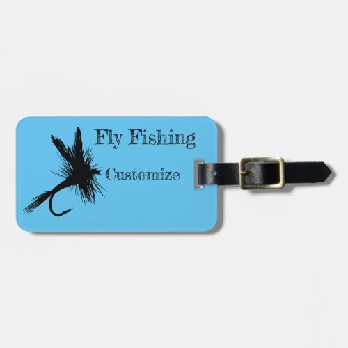 Fly Fishing Fly Thunder_Cove Luggage Tag