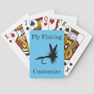 Fly Fishing Fly Thunder_Cove Poker Cards