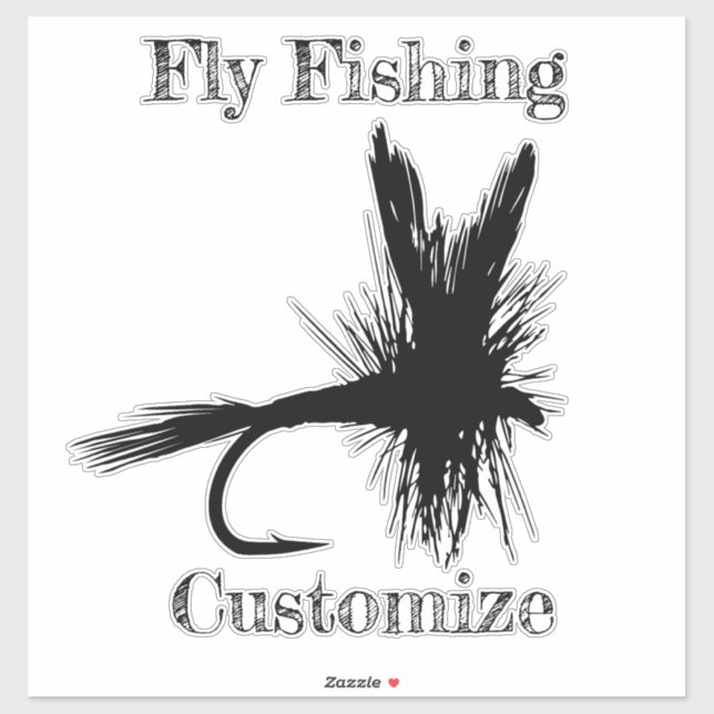 Fly Fishing Fly Thunder_Cove Sticker (Sheet)