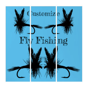 Fly Fishing Fly Thunder_Cove Triptych