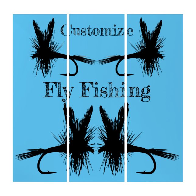 Fly Fishing Fly Thunder_Cove Triptych (Front)