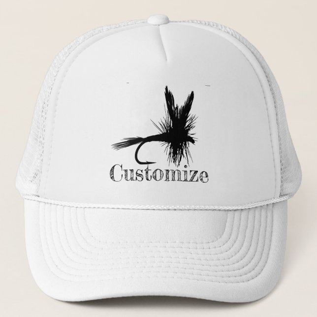 Fly Fishing Fly Thunder_Cove Trucker Hat (Front)