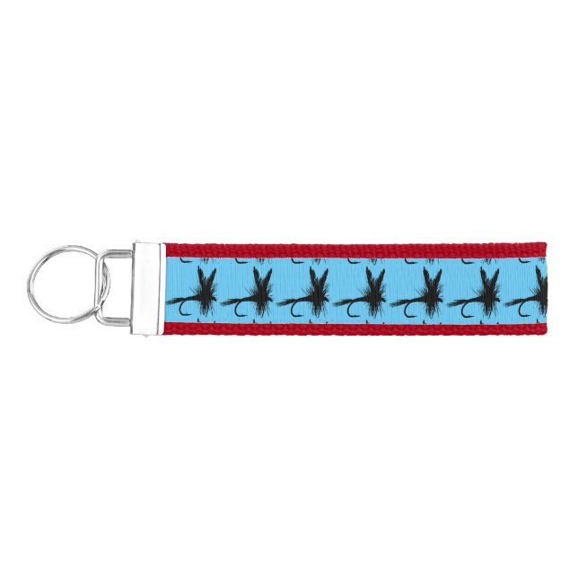 Fly Fishing Fly Thunder_Cove Wrist Keychain (Keys on Left)