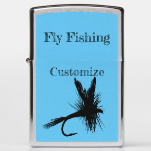 Fly Fishing Fly Thunder_Cove Zippo Lighter