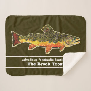 Brook Trout Blankets & Throws
