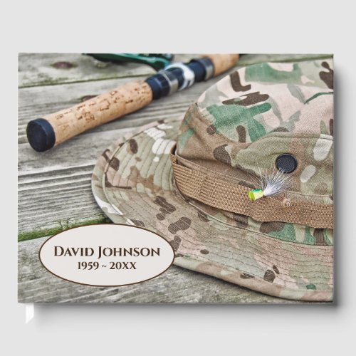 Fly Fishing Hat and Lure for Memorial Service