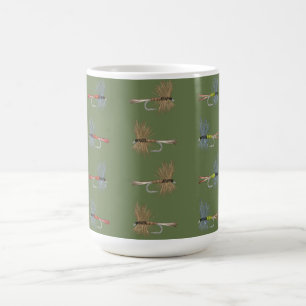 Fly Fishing Hooks Coffee Mug