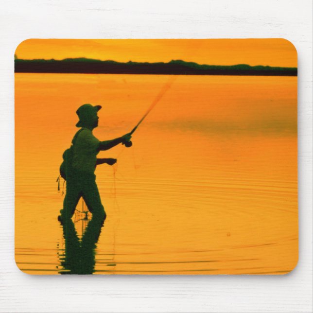 Fly Fishing image for Mouse-Pad Mouse Pad (Front)