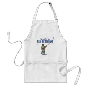 Fly Fishing in Waders Adult Apron