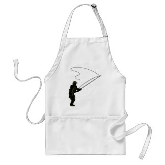 Fly Fishing in Waders Adult Apron