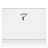Fly Fishing in Waders Cards (Inside Horizontal (Top))