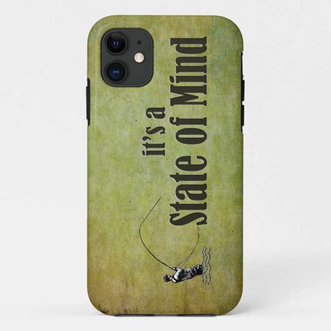 Fly Fishing | It's a State of Mind Case-Mate iPhone Case (Back)