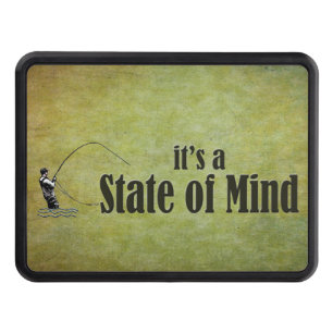 Fly Fishing It's a State of Mind Hitch Cover