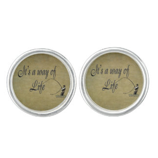 Fly-fishing - It's a Way of Life Cufflinks