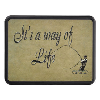 Fly-fishing - It's a Way of Life Tow Hitch Cover