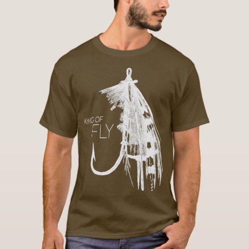 Fly Fishing King of Fly  1  T_Shirt