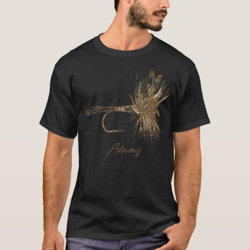 Fly Fishing Lure Adams Vintage  T_Shirt