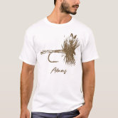 Vintage Rainbow Trout Fly Fishing T-Shirt