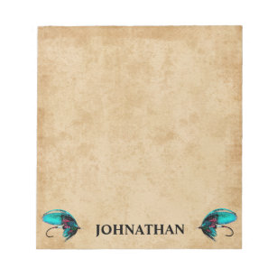 Fly Fishing Lure Notepad