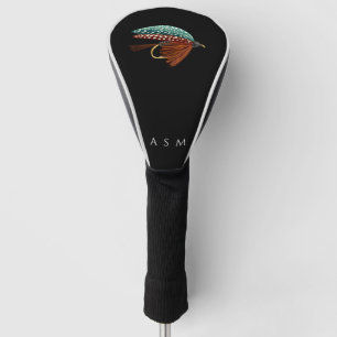 Fly Fishing Lure Outdoor Sport Design Golf Head Cover