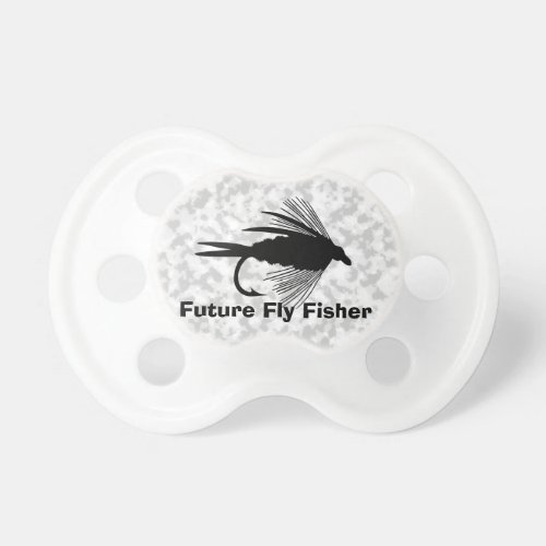 Fly Fishing lure to Personalize Pacifier