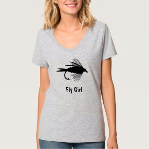 Fly Fishing lure to Personalize T-Shirt