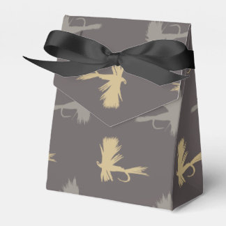 Fly Fishing Lures Pattern Favor Boxes