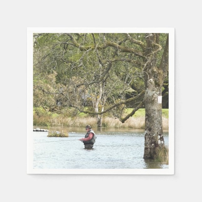 FLY FISHING NAPKINS (Front)