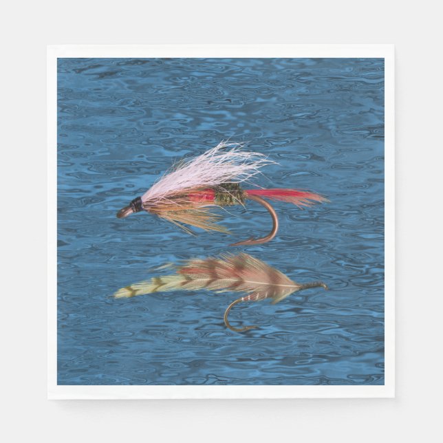FLY FISHING NAPKINS (Front)