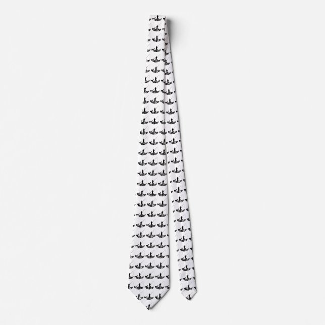 Fly fishing neck tie (Front)