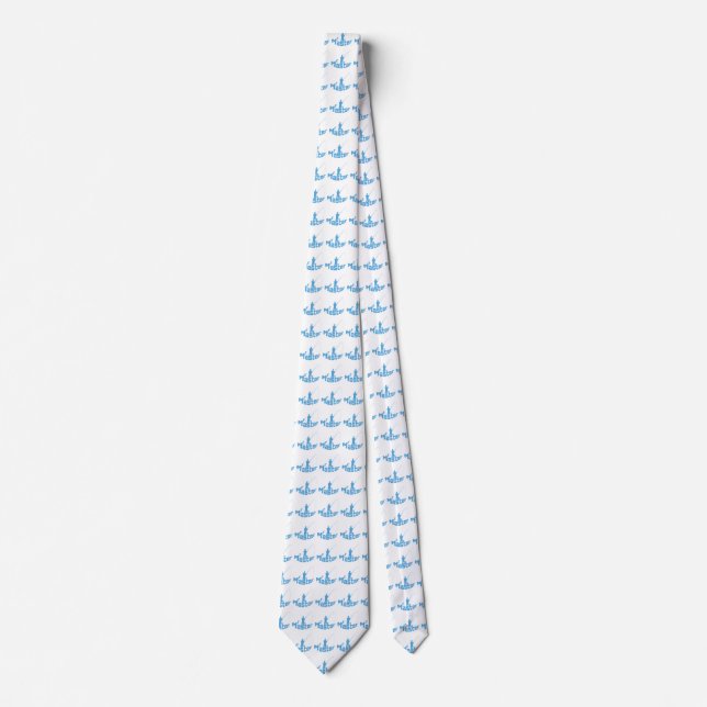 Fly fishing neck tie (Front)