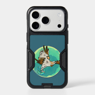 Fly fishing! Osprey catching fish iPhone 17 Pro Case