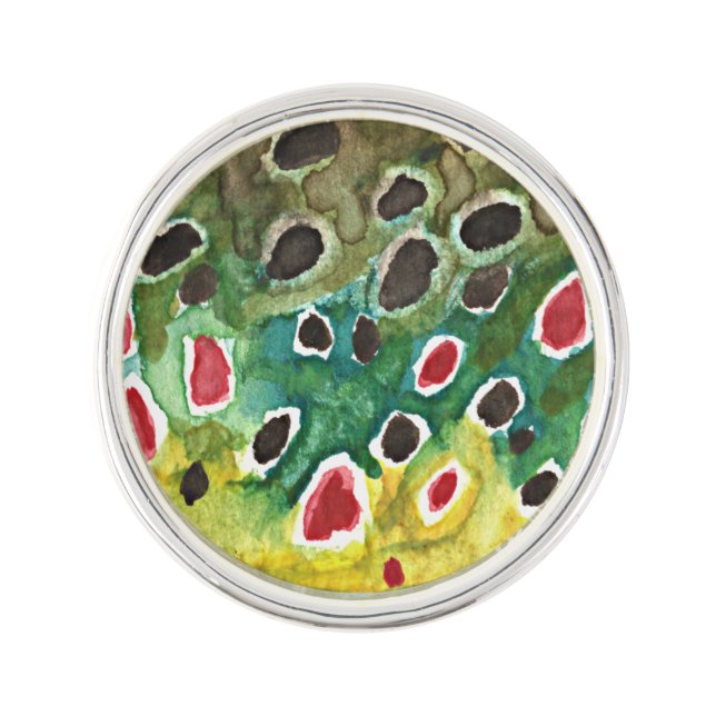 Fly Fishing Pin (Front)