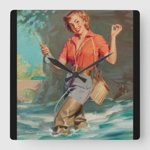 24 Project Reference - Fishing Pinup ideas  fishing girls, fly fishing,  vintage fishing