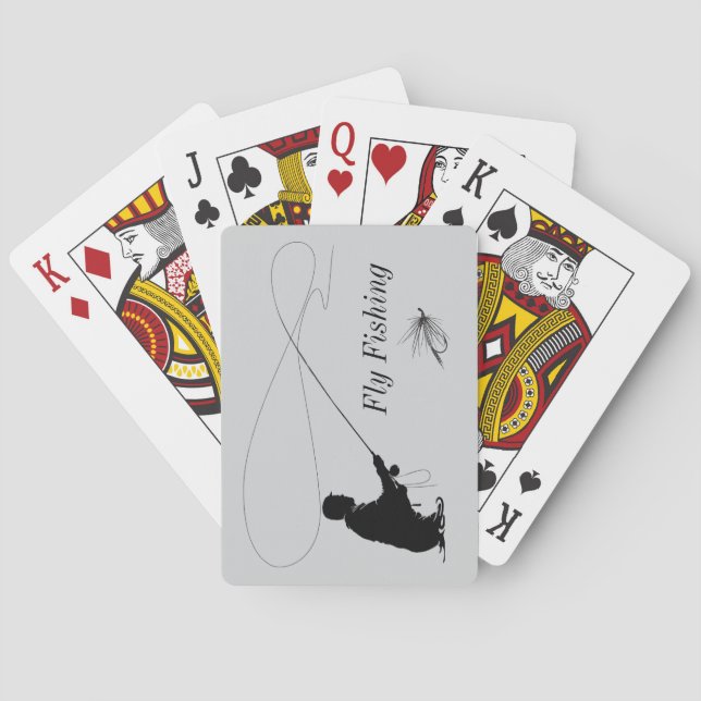 Fly Fishing Playing Cards (Back)