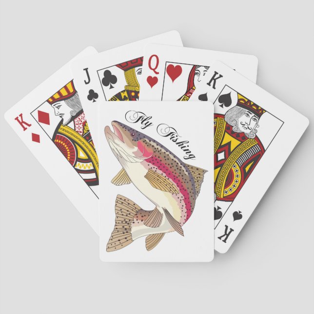 Fly Fishing Poker Cards (Back)