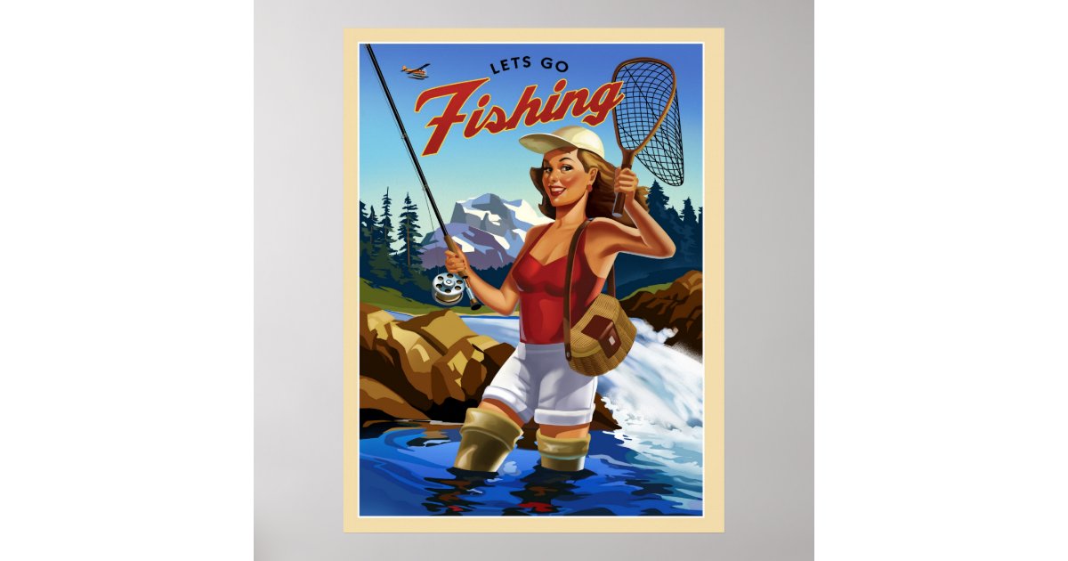 Fly Fishing Poster