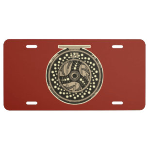 Fly Fishing License Plates