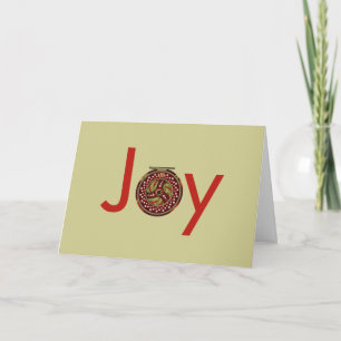 Fly Fishing Reel for Fisherman Angler Holiday Card
