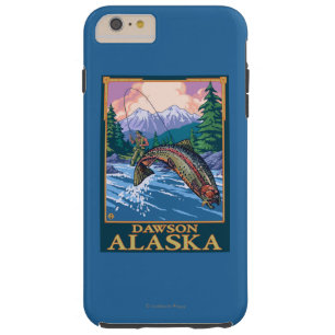 Fly Fishing Scene - Dawson, Alaska Tough iPhone 6 Plus Case