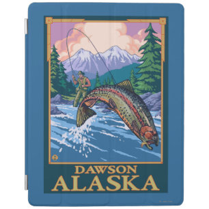 Fly Fishing Scene - Dawson, Alaska iPad Smart Cover
