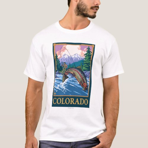 Fly Fishing SceneColorado T_Shirt