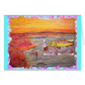 fly fishing sunset (Front Horizontal)