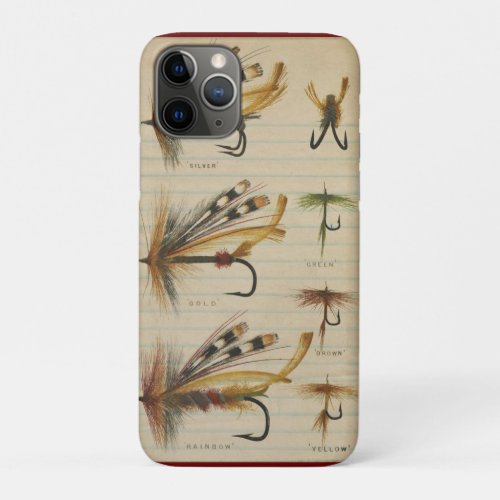 Fly Fishing Tackle Flies iPhone  iPad case