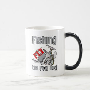 Fly Fishing The Reel Deal Color Morph Mug