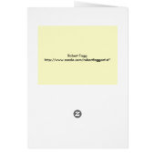 Fly Fishing "to do" list card Matuka (Back)