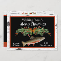 Fly Fishing Christmas Cards