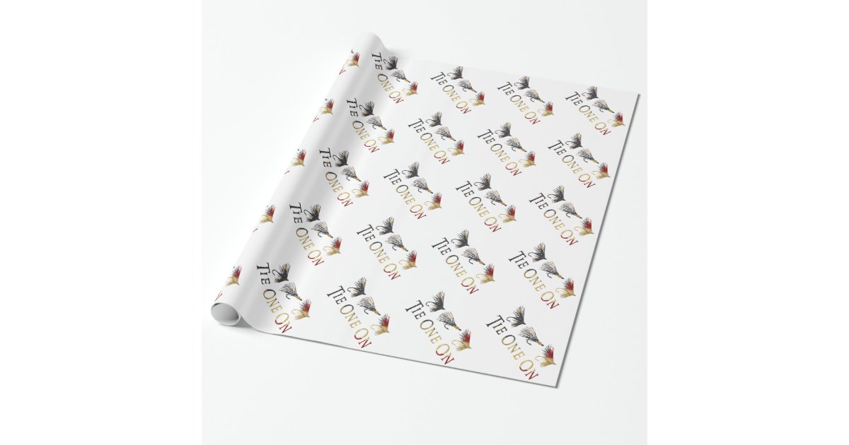 FLY FISHING USA WRAPPING PAPER